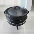 Посуда для кемпинга на свежем воздухе Stew Potjie Pot с 3 ножками